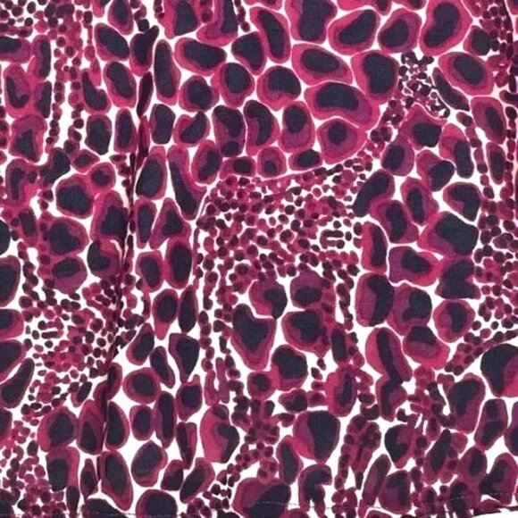 Lilly Pulitzer Women's Pink/Black Charleston Gigi Giraffe Mini Skirt Size 8 934 - Picture 6 of 9